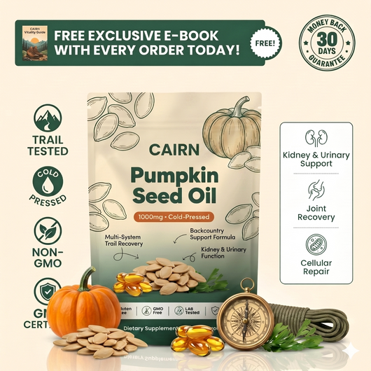 CAIRN Pumpkin Seed Oil — 1000mg Trail Recovery Support