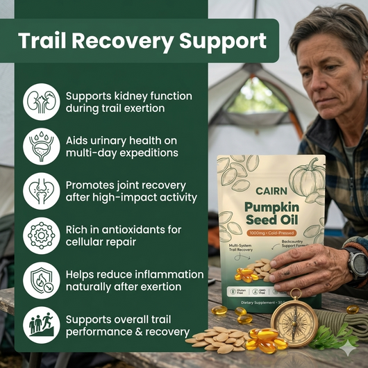 CAIRN Pumpkin Seed Oil — 1000mg Trail Recovery Support